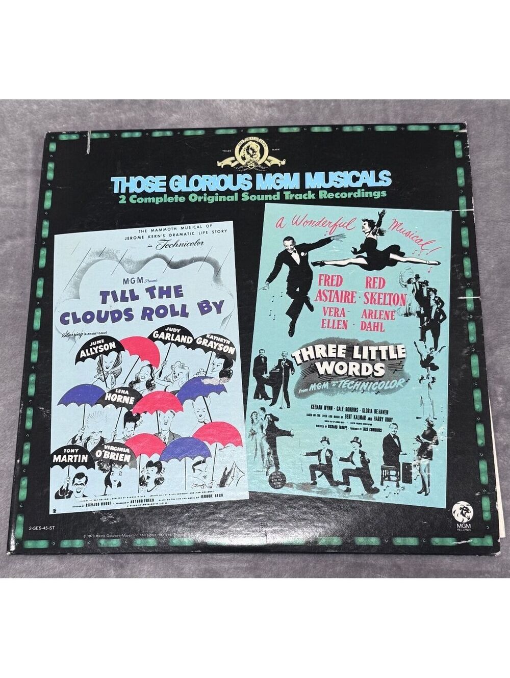 Glorious MGM Musicals "Til The Clouds & 3 Little Words" LIMITED EDITION Vinyl